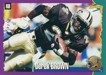 Derek Brown New Orleans Saints 1994 Score NFL #78